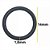 Oring Borracha de Vedação 14X1,8 Lavadora de Alta Pressão 65400680 A09309801 Electrolux Original - Imagem 3