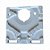 Tampa Traseira Evaporador Refrigerador Electrolux Original DF36A DFN39 TF39 - 67400841 - Imagem 1