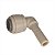 Conector Cotovelo Branco Sem Rosca Para Purificador de Água Electrolux Original 306661900026 A09996901 - Imagem 1