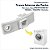 Placa Trava Interna da Porta Para Secadora ST10 ST11 STH11STL11 Electrolux Original 14800613 A10030901 - Imagem 3
