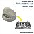 Botão Manipulo Prata Silver Para Fogão GT60X GT75X GF75X GC75P Electrolux Original A05642801 - Imagem 1
