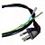 Cabo Elétrico 3 Pinos 20A Para Micro-ondas Electrolux MC34B MC34S ME3EP ME41X MI41S - 64502006 - Imagem 3
