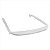 Moldura da Tampa Lavadora de Roupa LAC12 Electrolux Original A06477402 - Imagem 1
