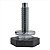 Pé Nivelador Completo Lavadora Lava e Seca LSI09 LSI11 Electrolux Original A08663201 3617703830 - Imagem 4