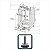 Pé Nivelador Completo Lavadora Lava e Seca LSI09 LSI11 Electrolux Original A08663201 3617703830 - Imagem 6