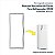 Gaxeta Borracha Da Porta Para Refrigerador RFE39 Electrolux Original A03625409 - Imagem 3