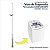 Vara de Suspensão Para Lavadora LES15 LAC16 LED14 Electrolux Original - A02139017 - Imagem 1