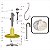 Agitador Inferior para Lavadora LTD09 LT08E Electrolux Original A99091301 - Imagem 5
