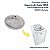 Suporte Cesto Chave Vertical Lavadora 15KG LTP16 LTD16 Electrolux Original 72002111 - Imagem 12