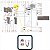 Conjunto Placa De Potência Motor Ventilador e Sensor 220V Para Refrigerador DF46 DF49 Electrolux Original 70008876 70001 - Imagem 6