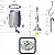 Cubo do Cesto para Lavadora LES13 LAC13 LT13B Electrolux Original 72000657 - Imagem 5