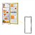 Gaxeta Borracha Da Porta Para Refrigerador RDE33 RW35 RE35 Electrolux Original - 67402263 - Imagem 6