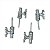 Kit Registro Mesa 4Q GLP Fogão 70094987 - Imagem 1