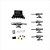 Kit Conversão GN Cooktop KC4GR KC4GP Electrolux A12476207 - Imagem 2