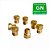 Kit Converção GN 4 Queimadores 1R 3SR 70L Para Fogão 52LBU 52LXU Electrolux Original 70008525 / A13566530 - Imagem 2