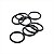 Kit com 8 Un Oring 13X1,8 Para Lavadora de Alta Pressão UPR10 FAC14 FAC16 FAC18 FACST Electrolux Original 65400679 A09309501 - Imagem 1