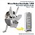 Conjunto Micro Motor Ventilador Bivolt 1/40 Com Helice Metalica 200mm e Suporte  Para Freezer Balcão SIBB - SMV-01/40-U - Imagem 1