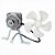 Micro Motor 1/25 Bivolt Com Hélice Plástica Para Refrigeradores Elgin - Imagem 1