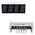 Display LED Azul para Micro-ondas Electrolux MEF28 MEF30 MEF33 MEF41 MTD30 ME28XD ME17T Nacel - Imagem 1