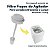 Filtro Fiapos Do Agitador 8 Blades Para Lavadora Brastemp Consul CWL10B BWL07ABWG11 BWL09 Burdog W10395585 - Imagem 1
