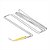 Resistência Degelo Evaporador 127V 200W Conectro Moderno Para Refrigerador DF TF MJ MJ106CM - Imagem 1