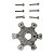 Suporte Cesto Parafusos Para Lavadora CWH12 BWL11 CWH12 BWT09 Alado W10754676 7112134 - Imagem 1