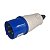 Plugue Macho 3P+T 32A 200/250V 9H AZ STECK 1233 Metaltex - Imagem 1