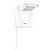 Ducha Acqua Star Ultra Lorenzetti 127V 5500W - Branco - Imagem 1