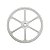 Polia Branca Para Lavadora Colormaq LCM90 9 10 12 e 15 Kg - Imagem 1