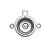 Suporte Do Injetor Para Fogão Brastemp e Consul - W10278959 - Imagem 1