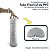 Tubo PVC Flexível Para Condução De Ar em Sistemas de Exaustão 150mm x 1mt Polywest - Imagem 1
