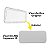 Visor Interno Da Porta Da Lava-Louças Electrolux LE06B LE06A Rolution 3D 673006500023 A08473701 BRANCO - Imagem 4