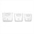 Conjunto de Caixas Organizadoras Electrolux Experience 3 Un, 14.4L Modular A28798701 - Imagem 1