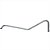 Tubo Aluminio Queimador Frontal Direito Para Fogão 56SEQ 56DM 56SPX 56SP 56HLQ Electrolux A10769801 - Imagem 1
