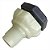 Pé Nivelador Frontal Para Lavadora e Lava e Seca LFE11 LSP08 LSP11 LSW11 Electrolux 132500774 - Imagem 1