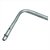 Tubo de Aluminio Queimador Traseiro Direito Para Fogão 76BDR 76MDX 76SAB 76BER 76XDR 76XER 76SA Electrolux 70200681 - Imagem 1