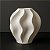 Vaso Decorativo Ondas Escultural Solution 3D 1346529 - Imagem 2