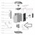 Condensador VE24 NG Dobrado Original Electrolux para Ar Condicionado - Modelos JE24F, JE24R, YE24F, YE24R, UE24F, UE24R - Imagem 3