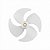 Hélice Ventilador Para Refrigerador DF38A DF34 DFW35 Electrolux A96913601 - Imagem 1