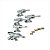 Kit Conversão GLP 4 Queimadores Para Fogão 52LXU 52LBU Electrolux A13566529 - Imagem 2