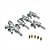 Kit Conversão GLP 4 Queimadores Para Fogão 52LXU 52LBU Electrolux A13566529 - Imagem 1