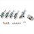 Kit Conversão GLP Para Fogão 56TAX 56TAB 56EAB 56EAX 56GXQ 56EBT 56EXT Electrolux 70204149 - Imagem 1
