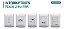 Conjunto 4x2 1 Tomada 2p+t Tramontina Aria 10a 250v Cor Branco - Imagem 4