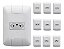 Conjunto 4x2 1 Tomada 2p+t Tramontina Aria 10a 250v Cor Branco - Imagem 3