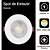 Spot Led Embutir 7w Redondo Direcionável Branco 3000k Avant - Imagem 4