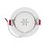 Spot Led Embutir 7w Redondo Direcionável Branco 6500k Avant - Imagem 2