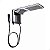 LORENZETTI  220V  ACQUA DUO BLACK/CROMADO 7800W  COD: 372902 - Imagem 1