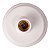FOXLUX PLAFON SIMPLES SOQUETE PORCELANA E27  BRANCO  40.14 - Imagem 1