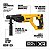 DEWALT  BAT 20V KIT MARTELETE ROMPEDOR 1600W  SDS  C/ 2 BAT  DCH133M2 - Imagem 4