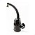 ZAGONEL 220V  TORNEIRA LUNA  4T  5500W  BLACK  PAREDE - Imagem 3